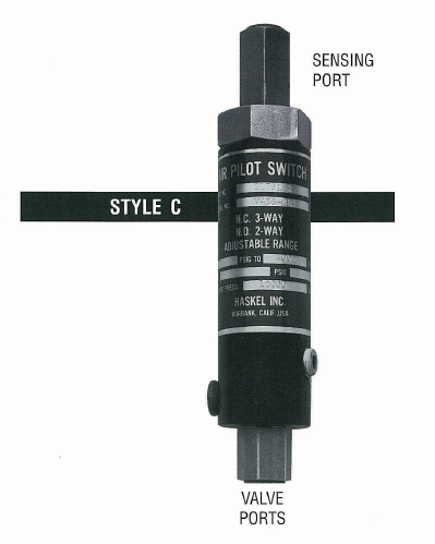 Haskel 55416-2 Air Pilot Switch